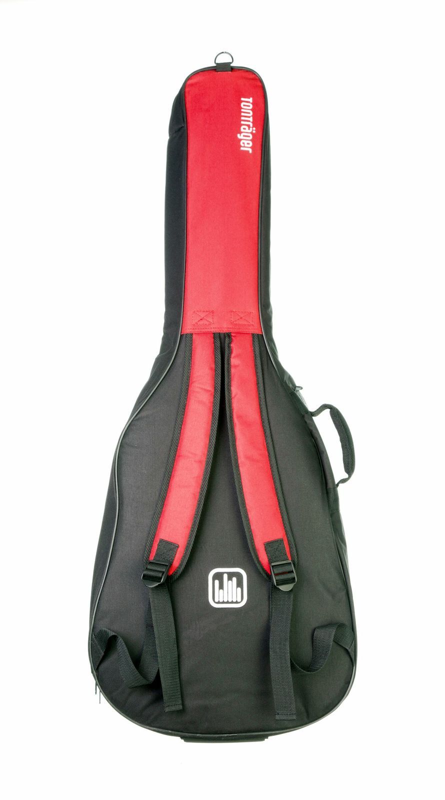 Gitarrentasche - Tonträger 10C 1/4 schwarz/rot