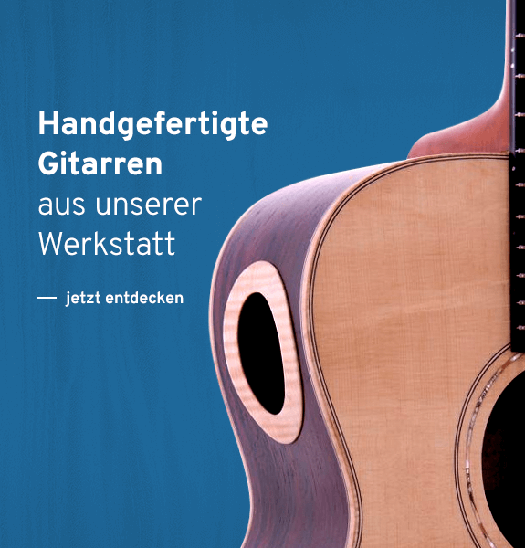 Handgefertigte Gitarren aus unserer Werkstatt