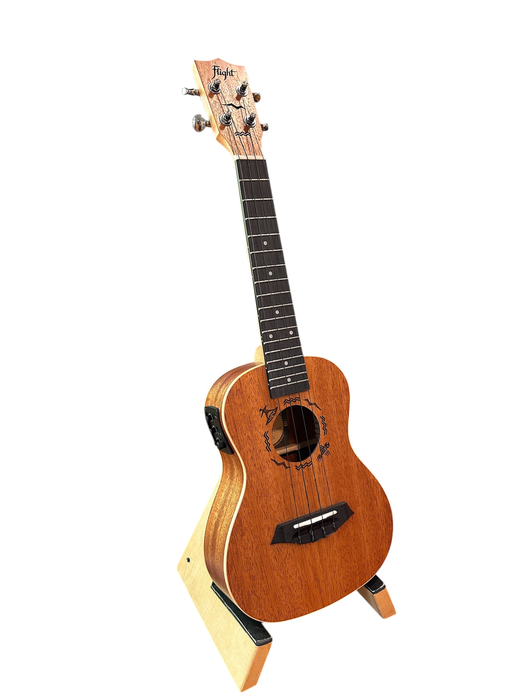 Konzertukulele - Flight DUC323 EQ Mahogany Electro-Acoustic Concert Ukulele