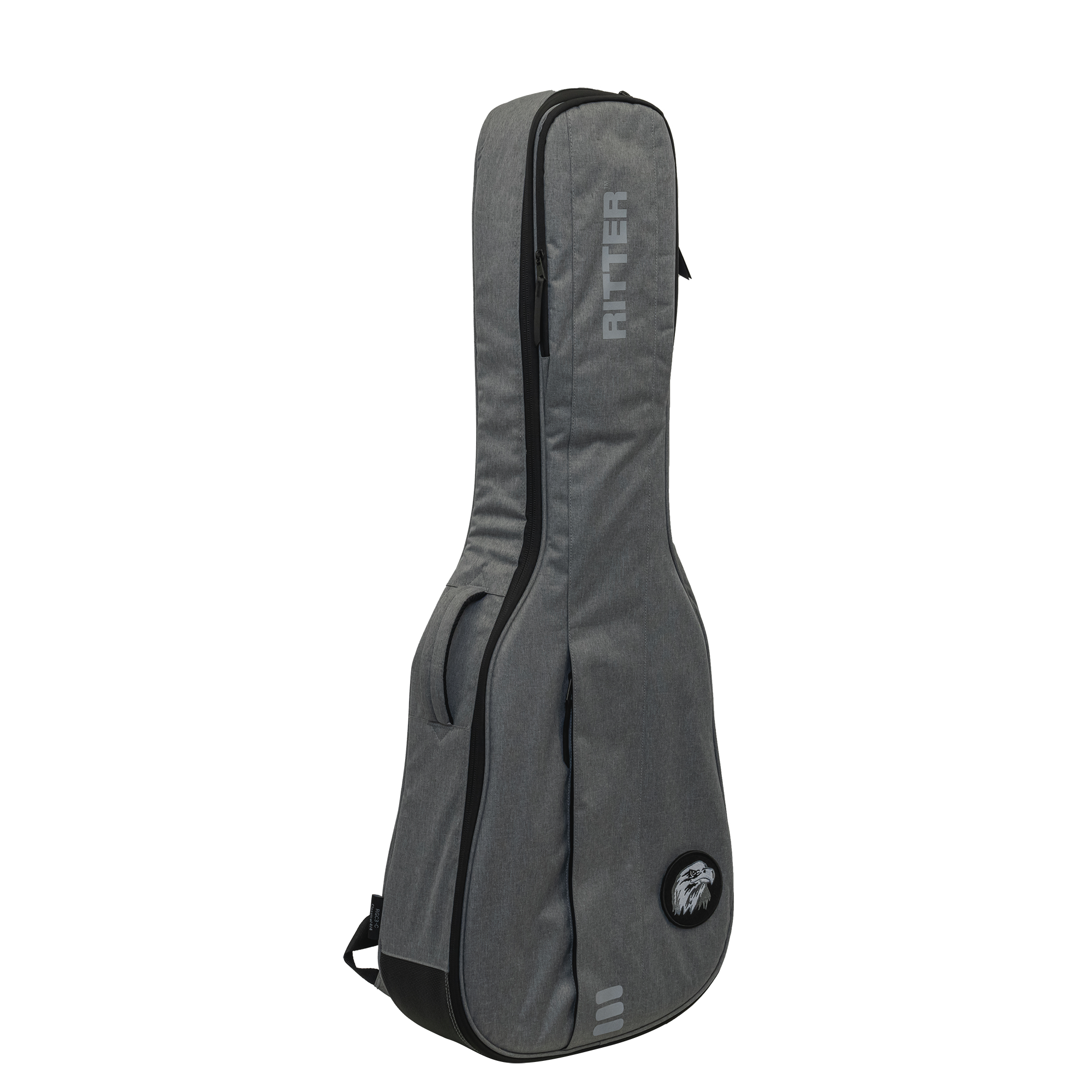Gitarrentasche - Ritter Carouge Western - grau/rot/blau