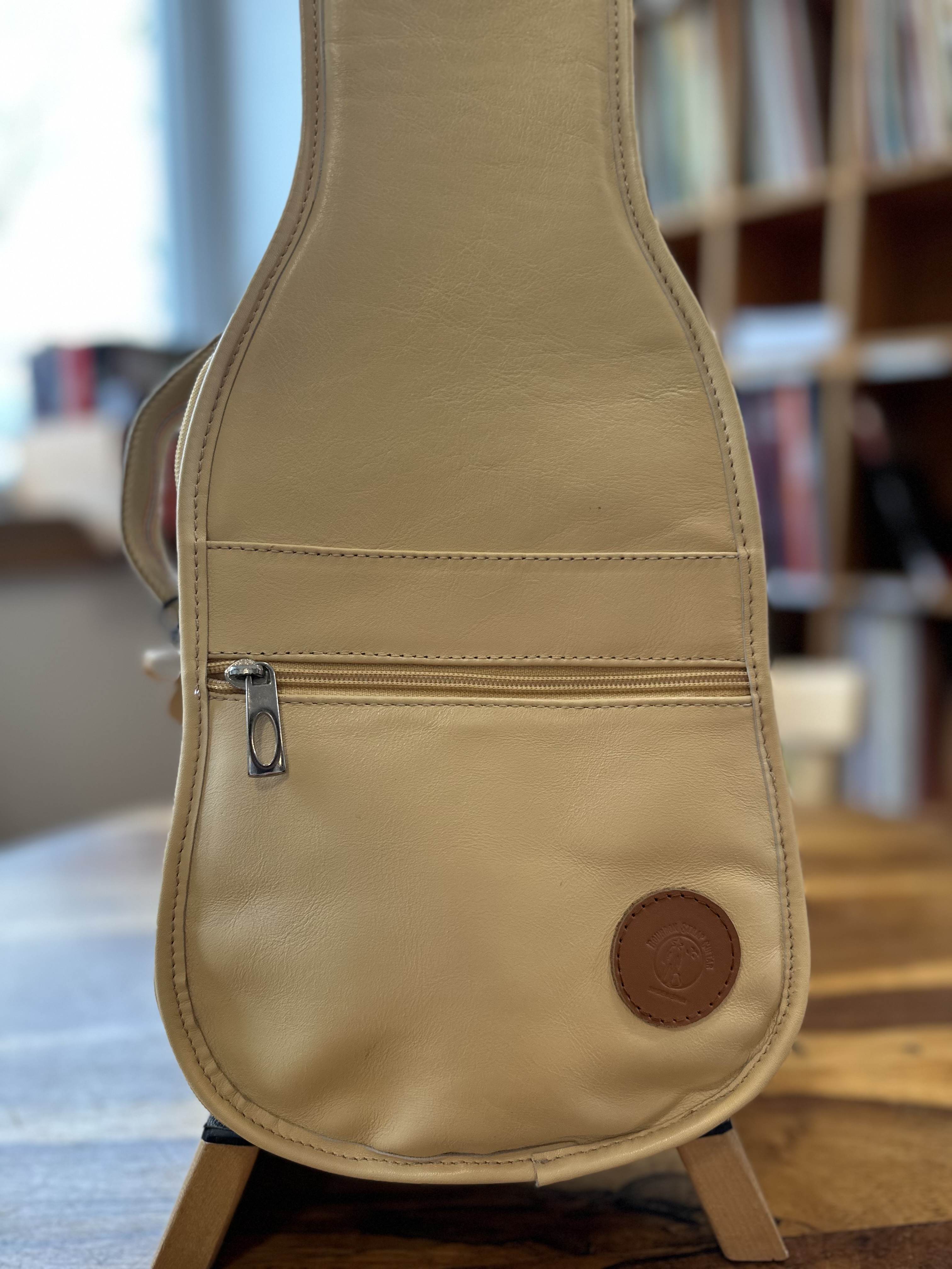 Ukulelentasche - Bourbon Echtleder Sopran