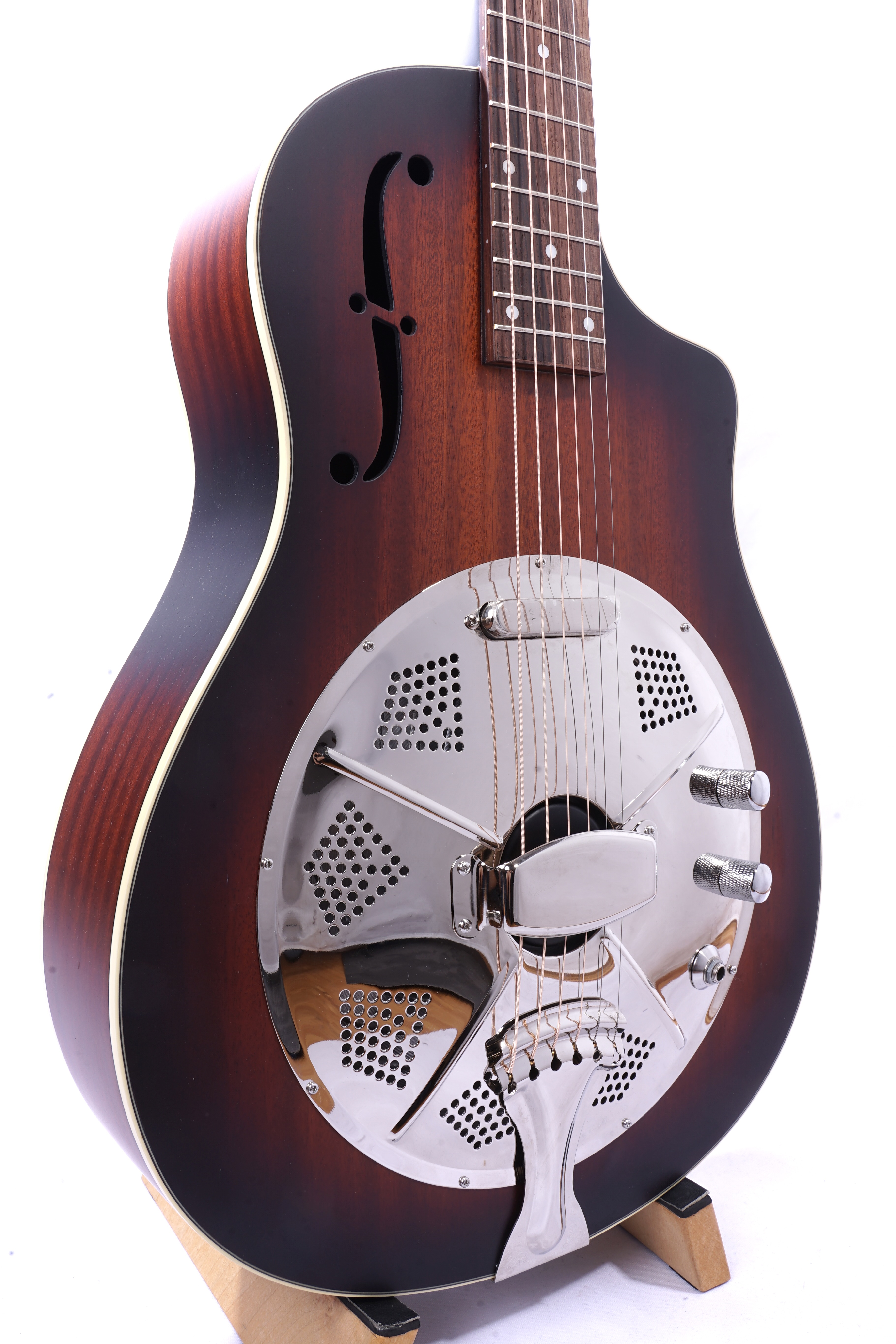 Resonatorgitarre - Johnson JR-812CE-SB