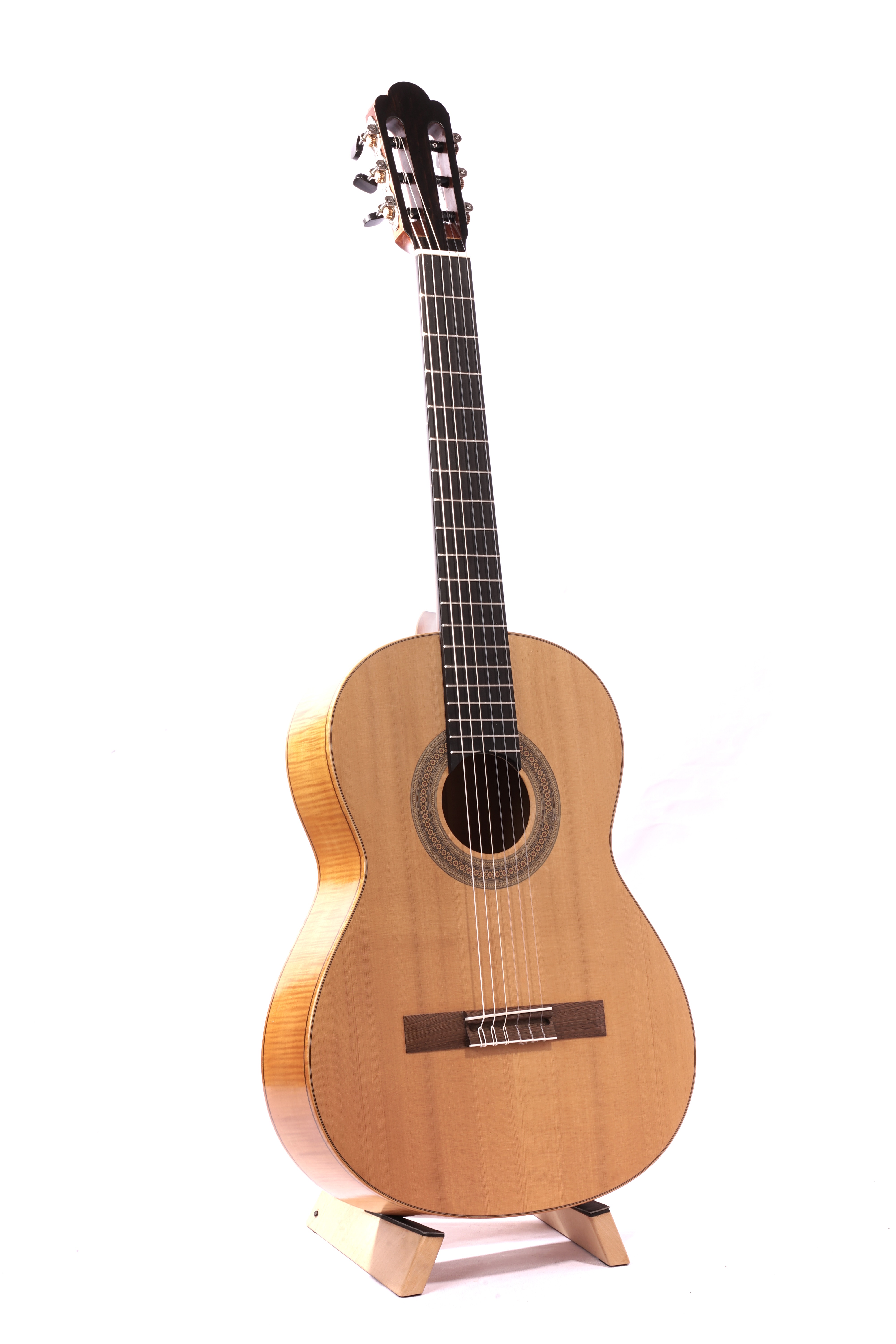 Konzertgitarre - Fichte/Ahorn - gebraucht