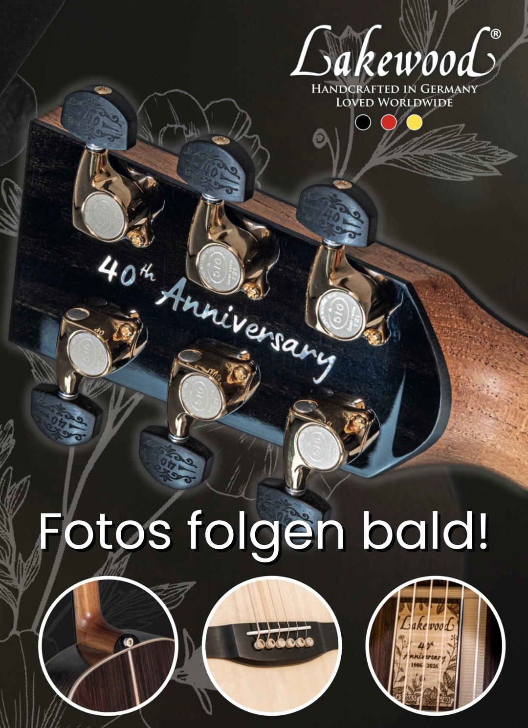 Westerngitarre - Lakewood M-32 40th Anniversary