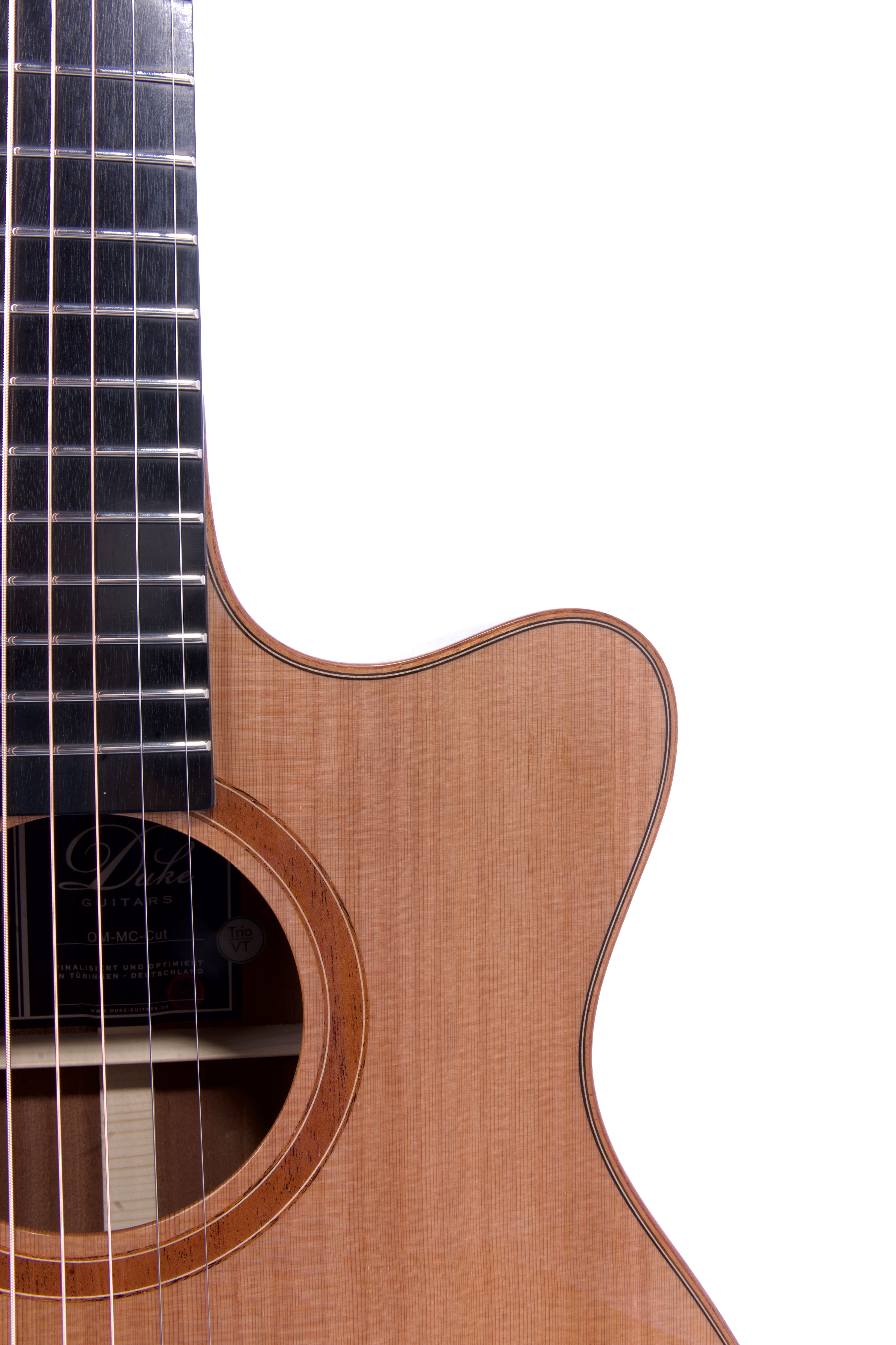 Westerngitarre - Duke OM MC Cut Trio VT