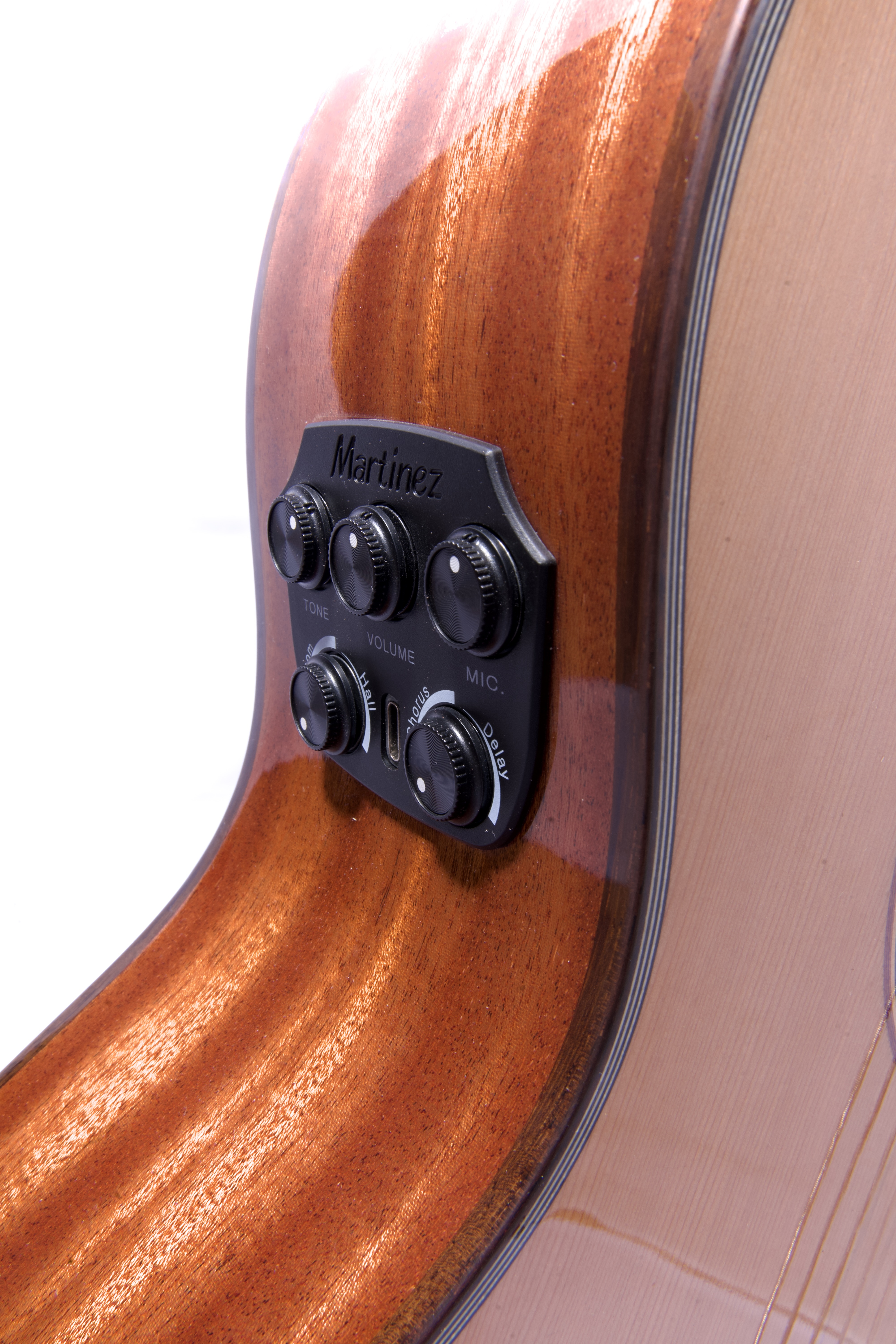 Konzertgitarre - Martinez MP-14 MH