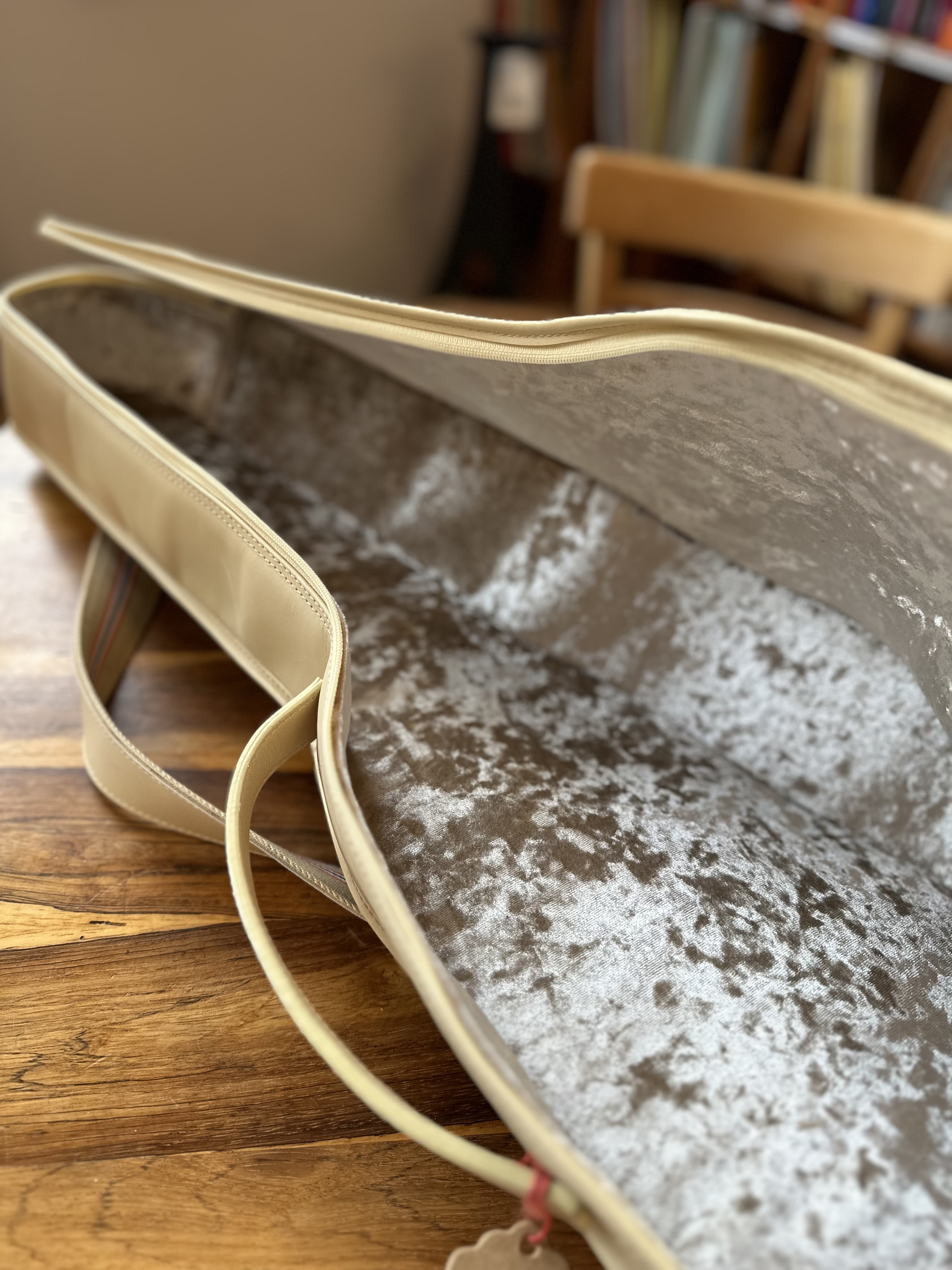 Ukulelentasche - Bourbon Echtleder Tenor B-Ware