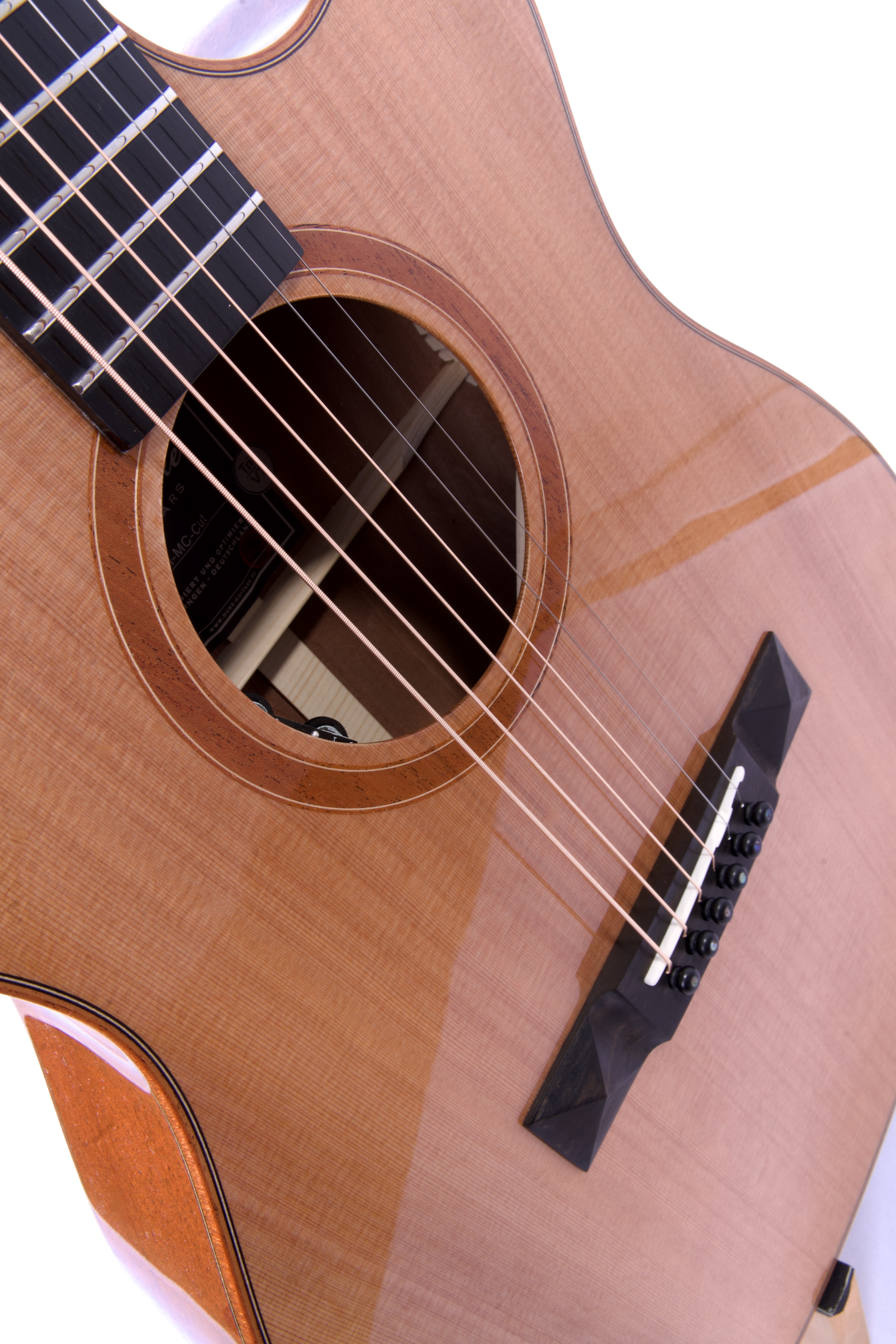 Westerngitarre - Duke OM MC Cut Trio VT