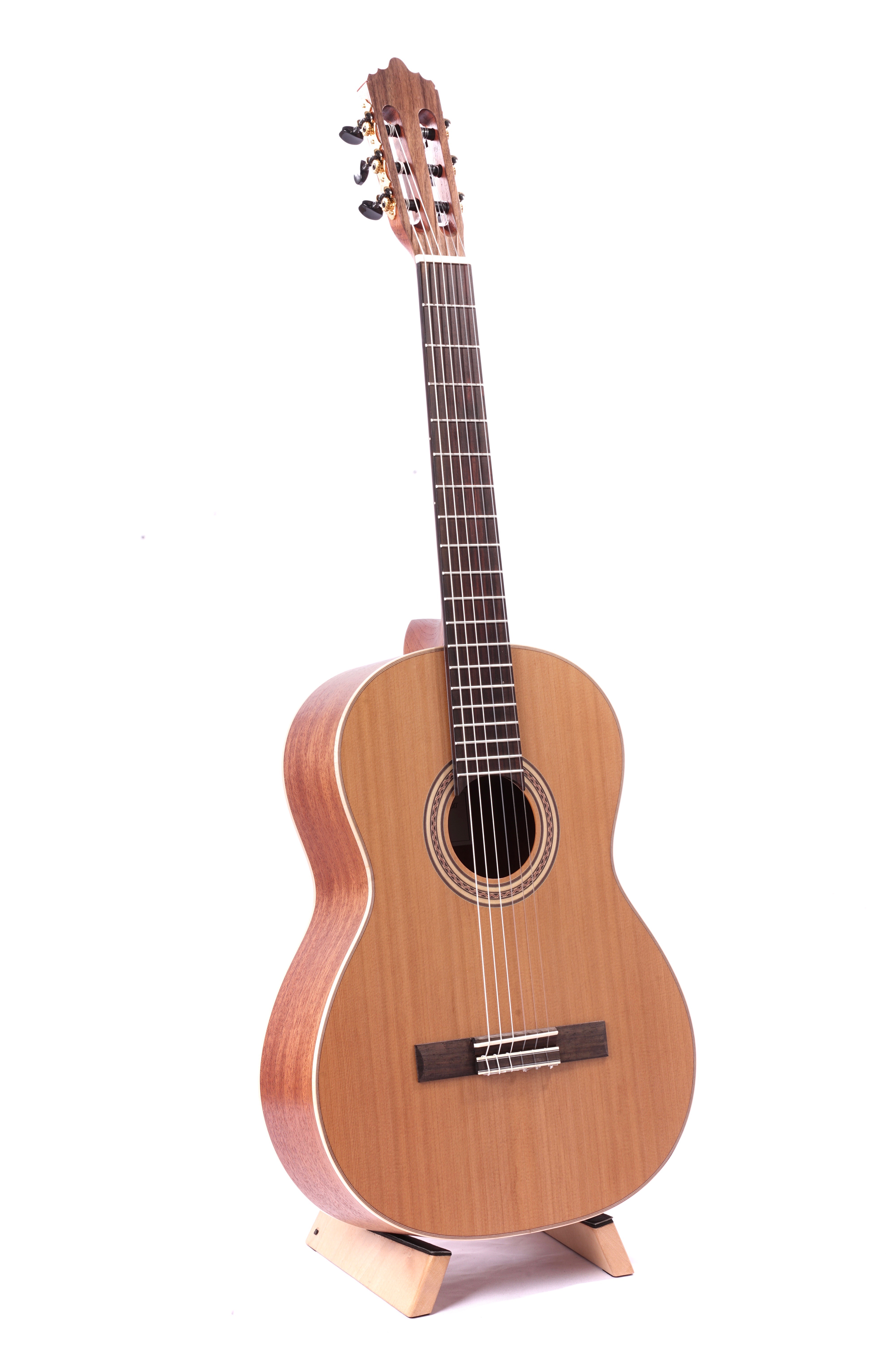 Gitarrenset - La Mancha Rubi CM 4/4 mit Tasche/Fußbank