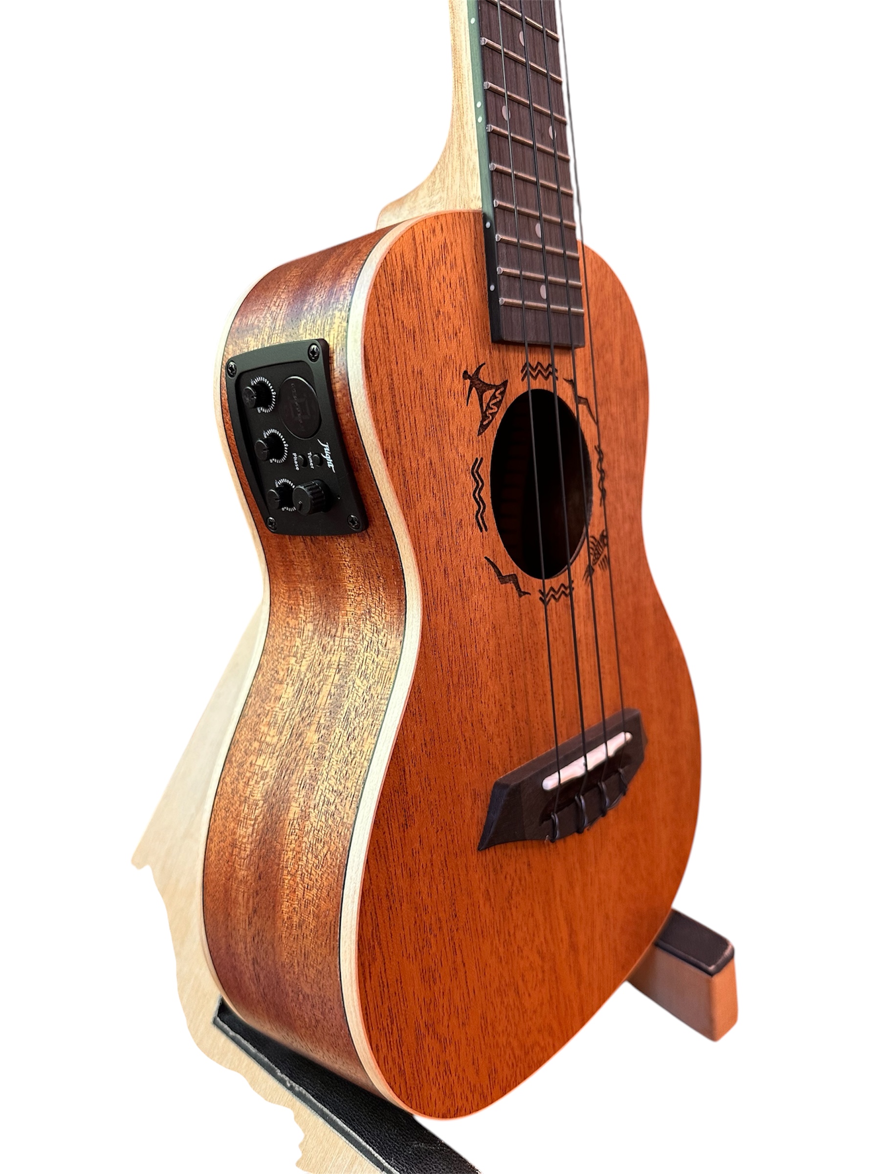 Konzertukulele - Flight DUC323 EQ Mahogany Electro-Acoustic Concert Ukulele