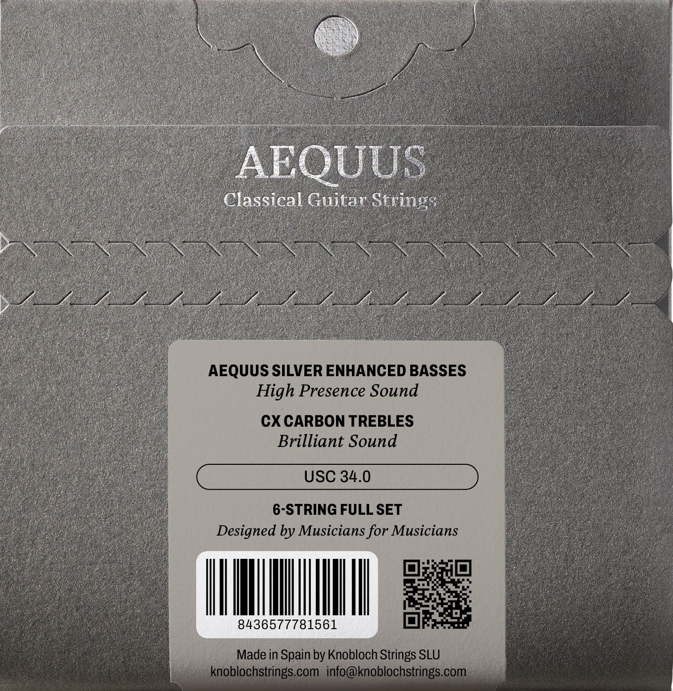 Gitarrensaiten - Knobloch Aequus CX Carbon Fast Tuning