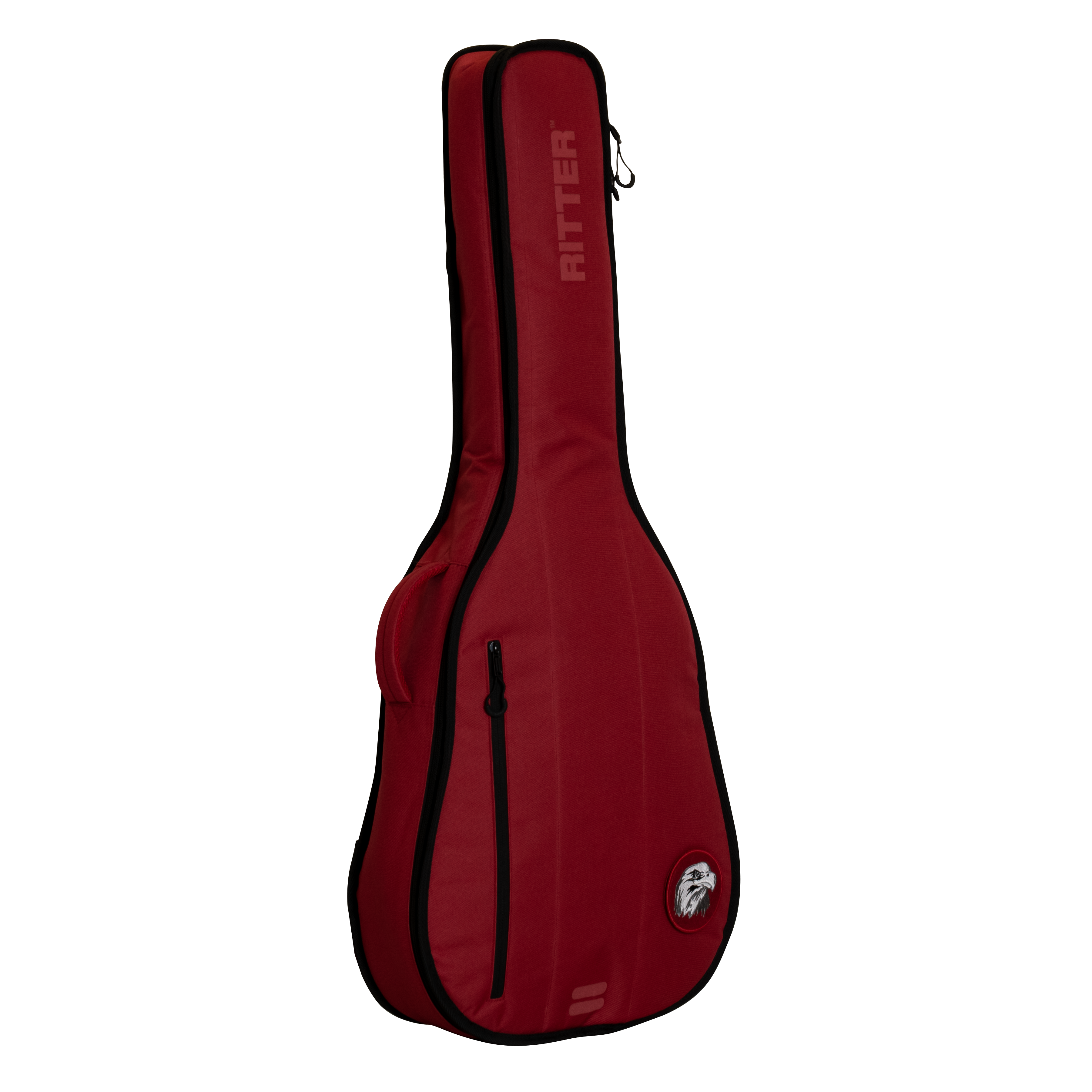 Gitarrentasche - Ritter Davos 4/4 - rot/blau/grau